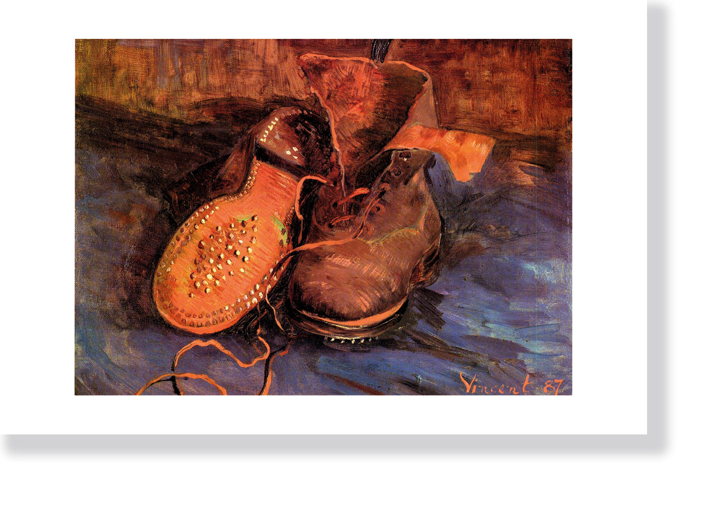 "A Pair of Shoes" by Vincent van Gogh
