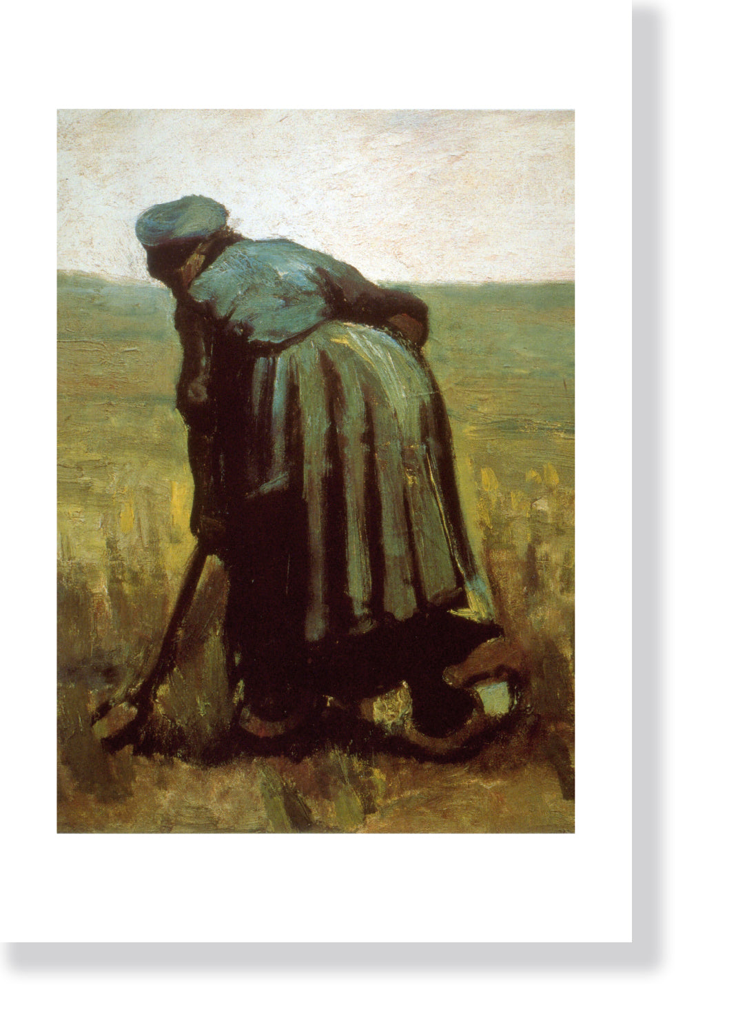 "Digging" by Vincent van Gogh