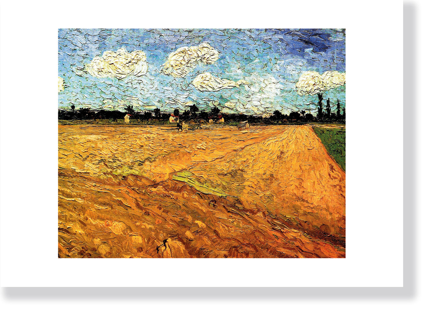 "Ploughed Field" by Vincent van Gogh
