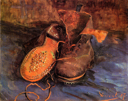 "A Pair of Shoes" by Vincent van Gogh