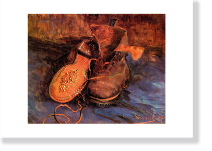 "A Pair of Shoes" by Vincent van Gogh