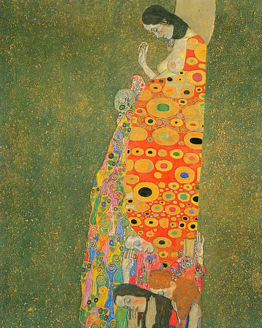 Abandoned Hope by Gustav Klimt