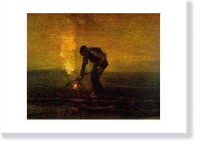 "Burning Weeds" by Vincent van Gogh