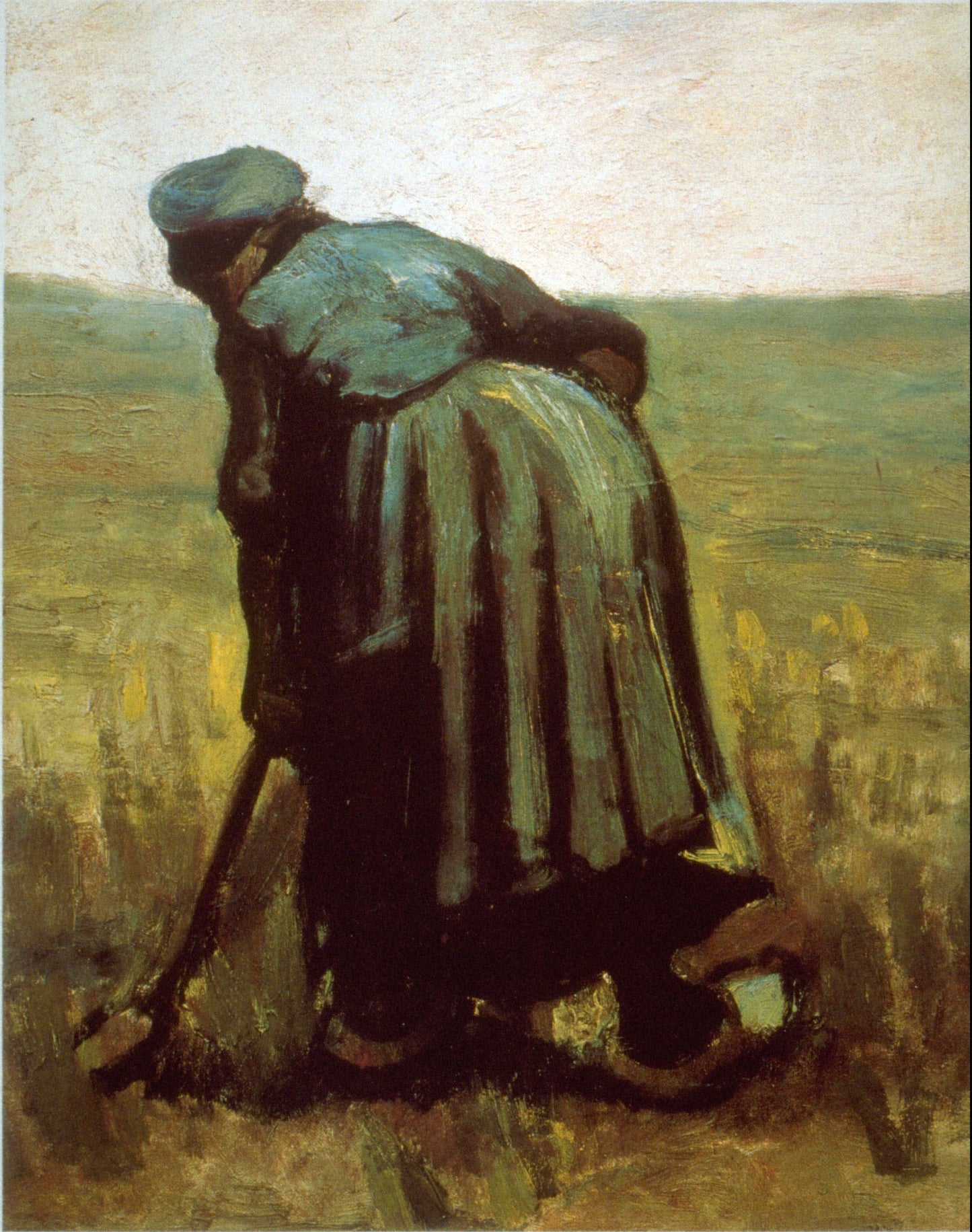 "Digging" by Vincent van Gogh