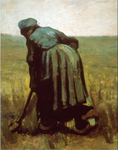"Digging" by Vincent van Gogh