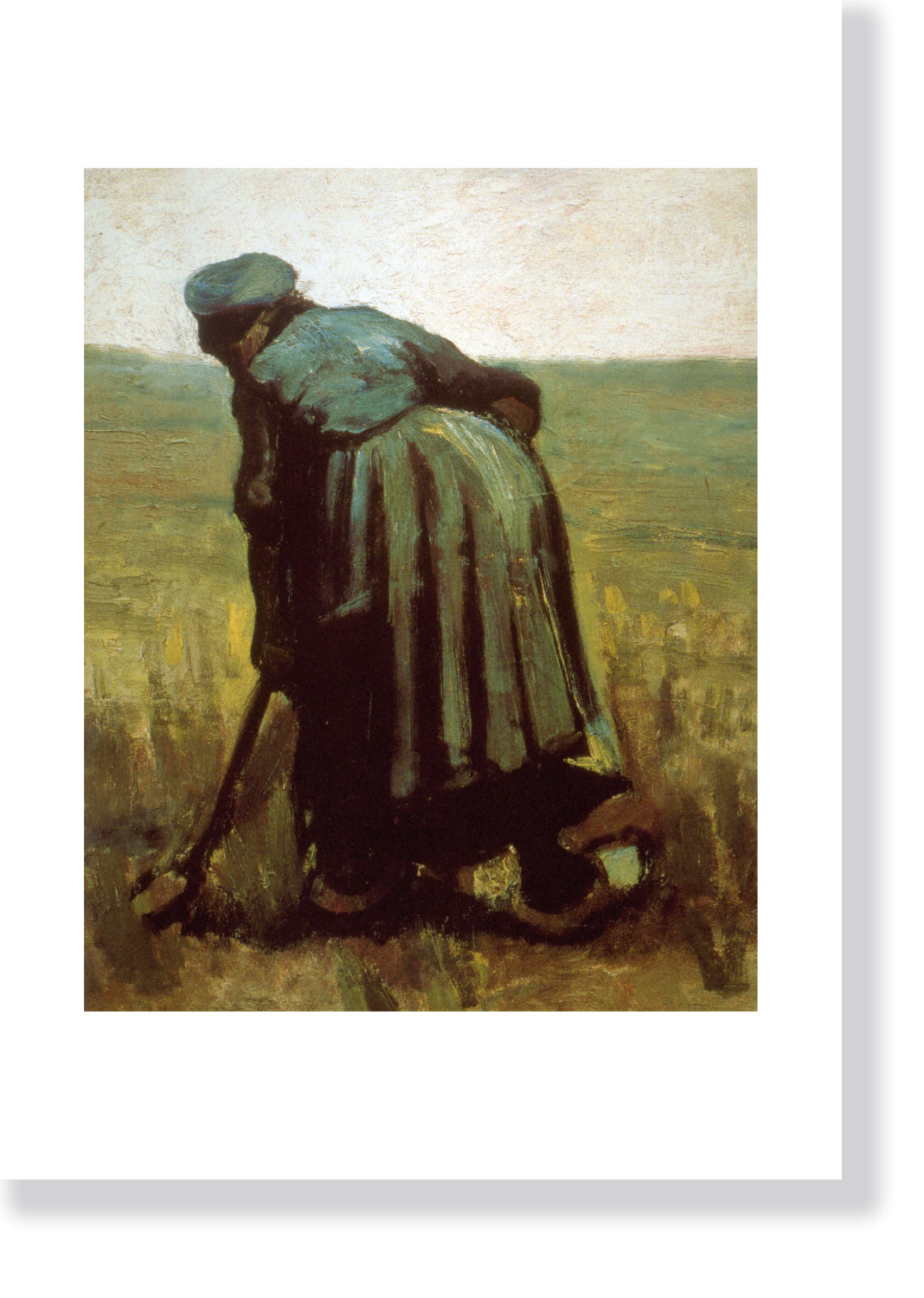 "Digging" by Vincent van Gogh