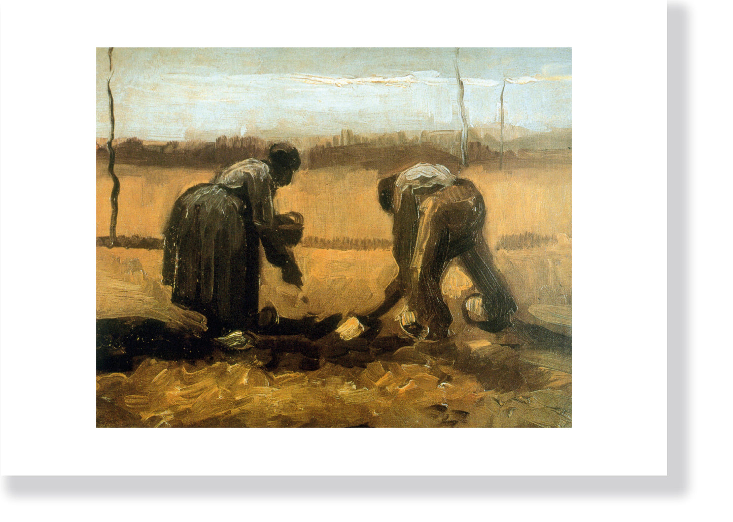 "Planting" by Vincent van Gogh