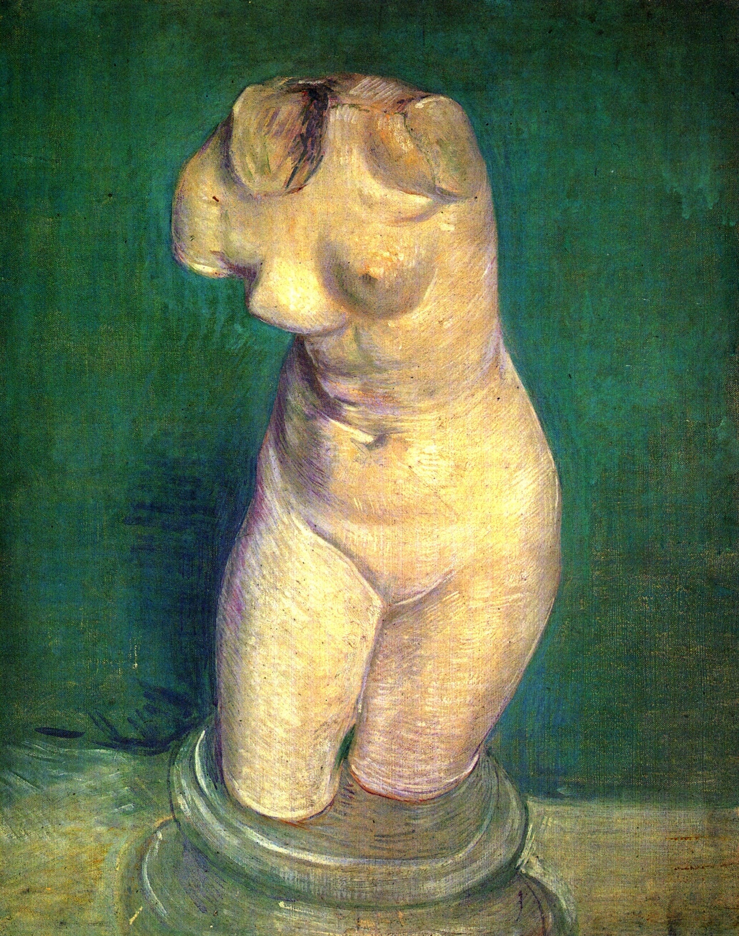 "Plaster Statuette of a Female Torso 6" by Vincent van Gogh