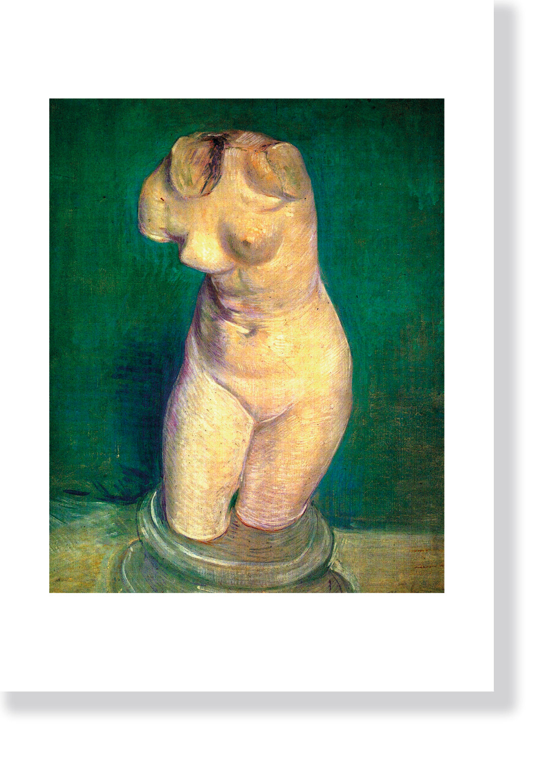 "Plaster Statuette of a Female Torso 6" by Vincent van Gogh