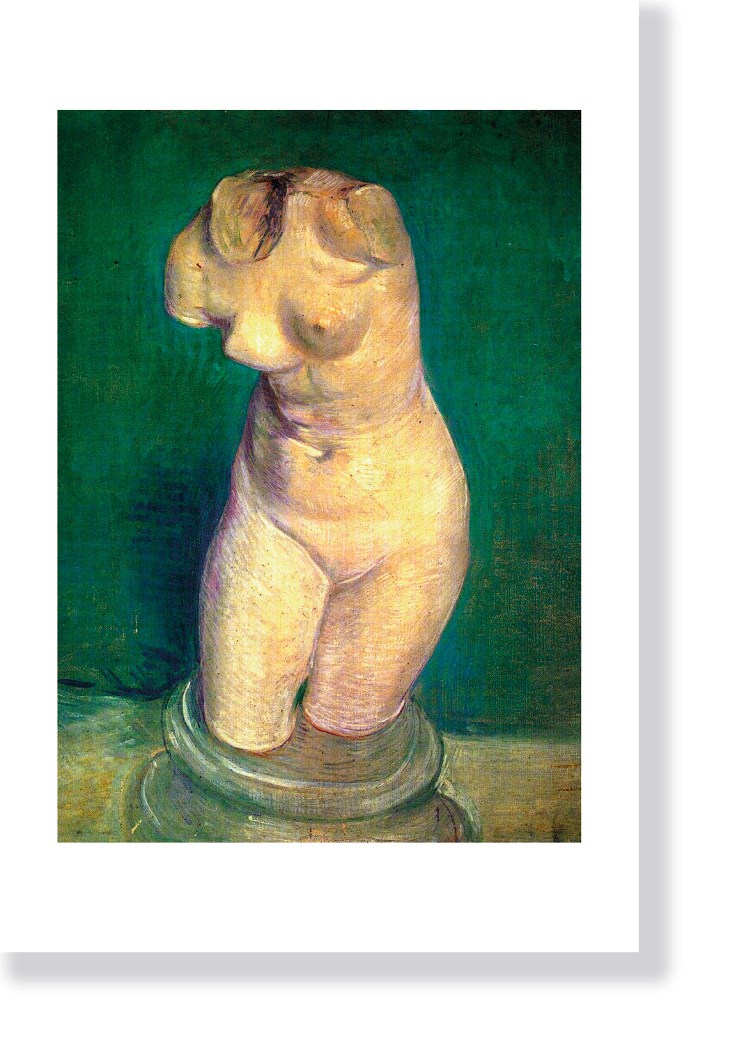 "Plaster Statuette of a Female Torso 6" by Vincent van Gogh