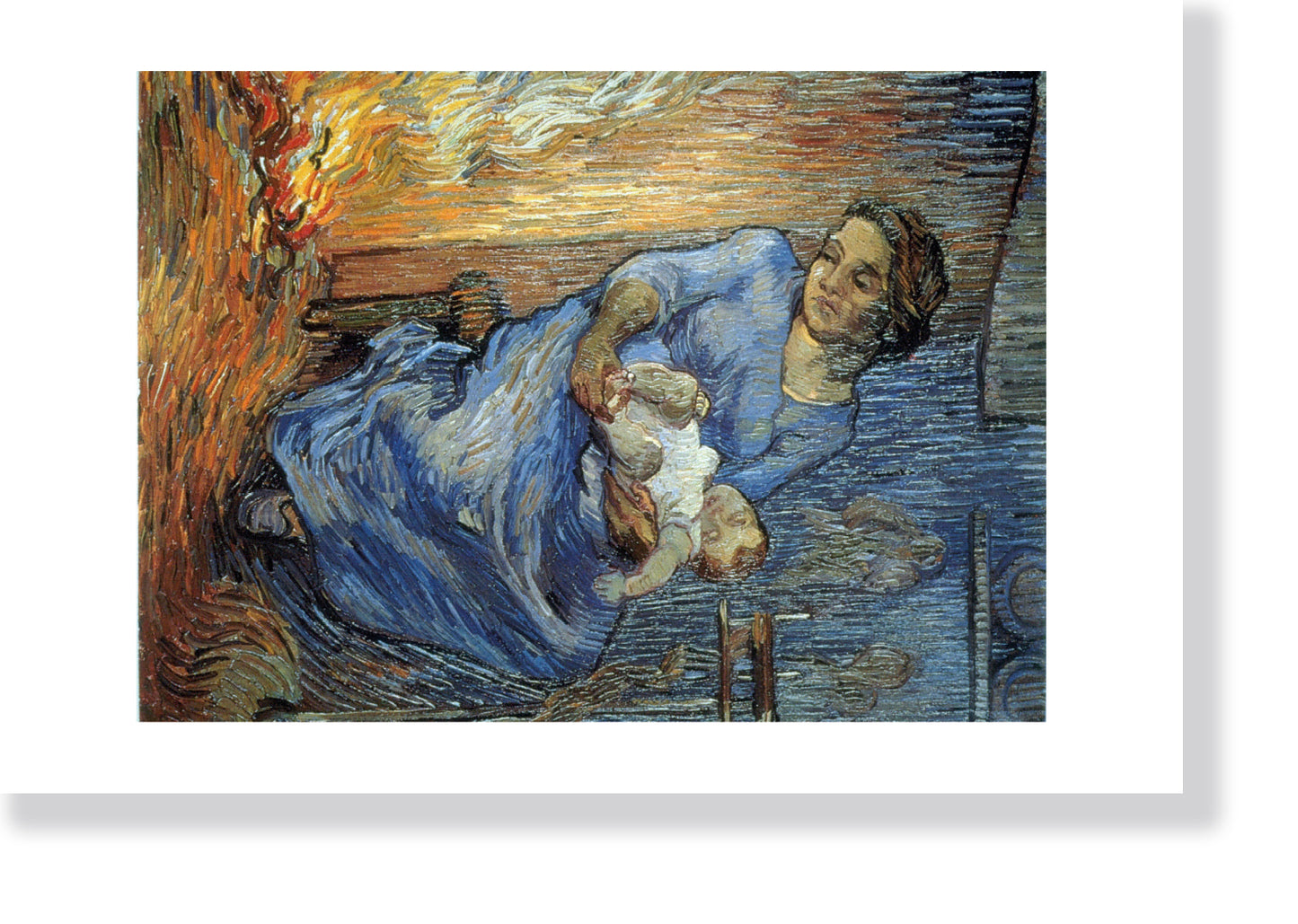 "Rake" by Vincent van Gogh