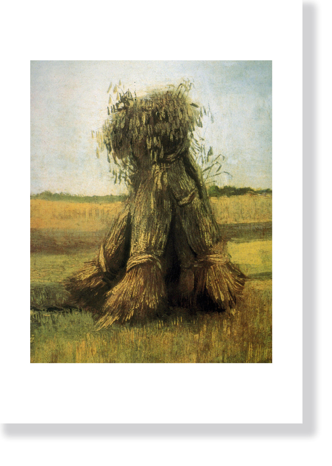 "Sheaves of Wheat" by Vincent van Gogh