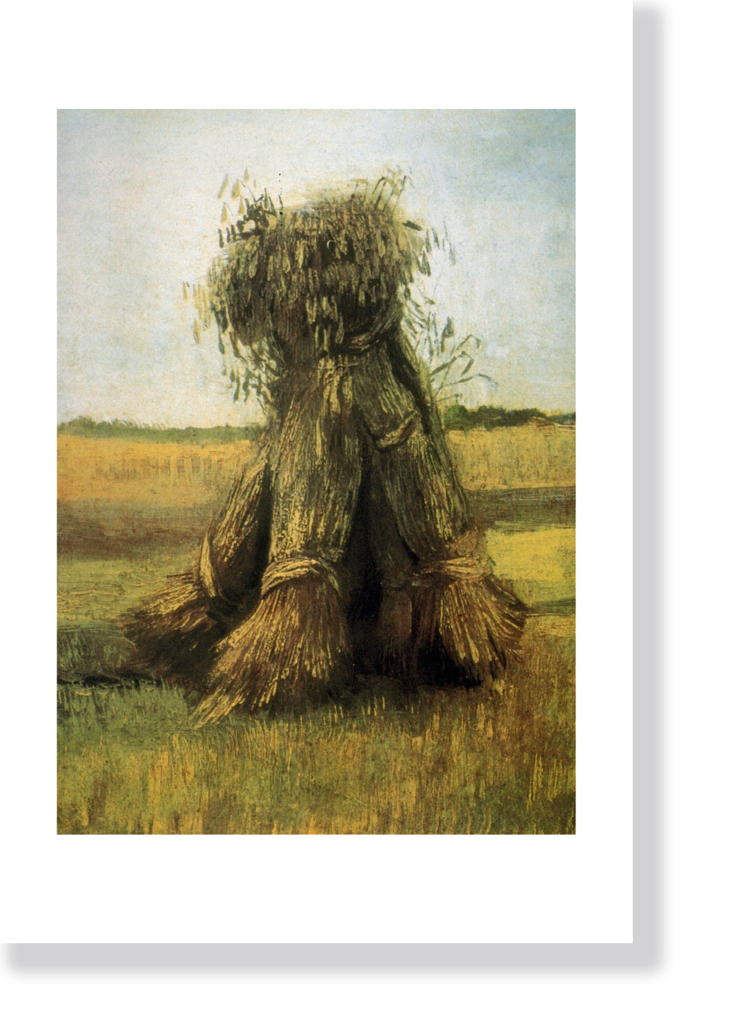 "Sheaves of Wheat" by Vincent van Gogh