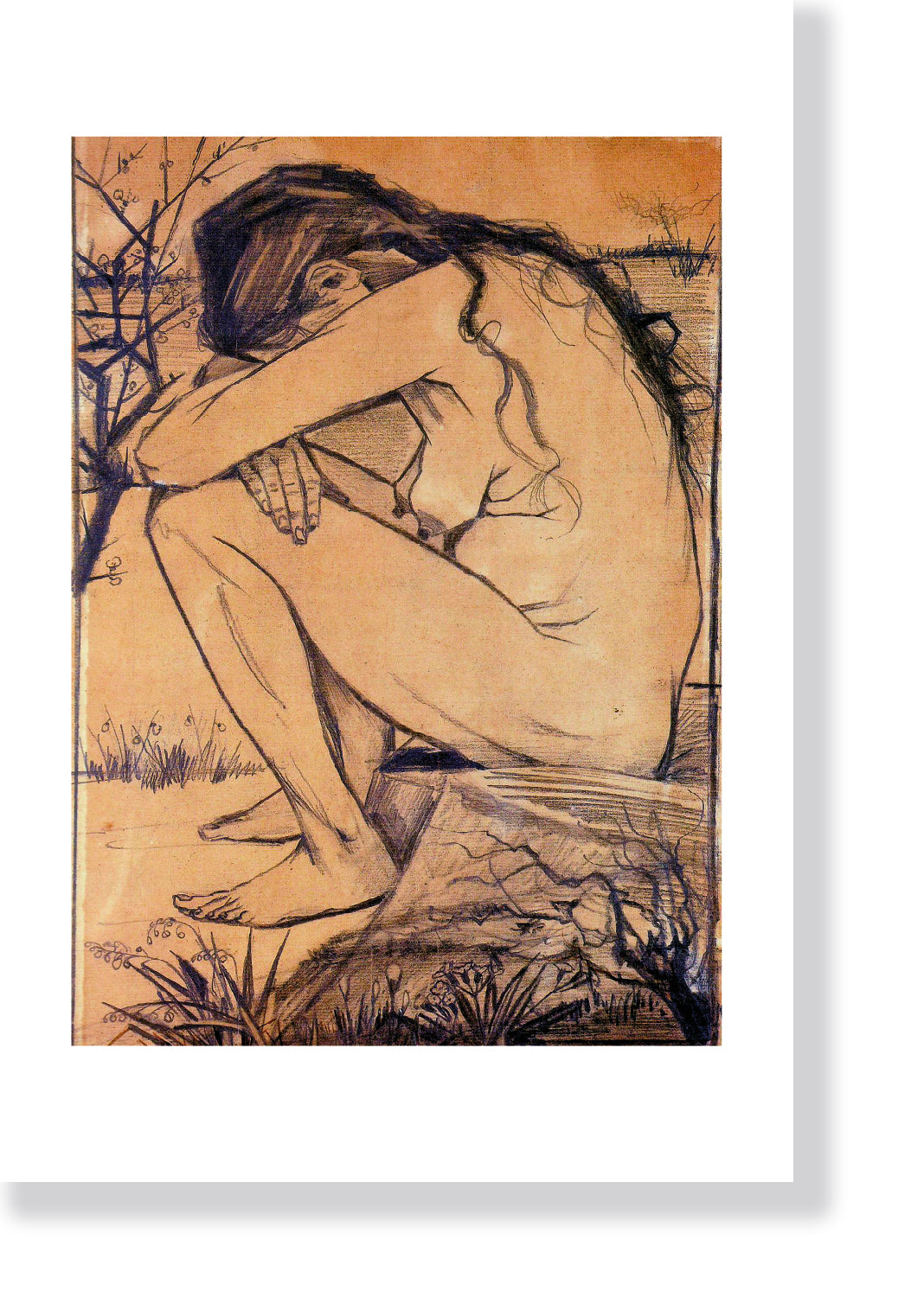 "Sorrow" by Vincent van Gogh