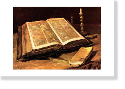 "Still Life with Bible" by Vincent van Gogh