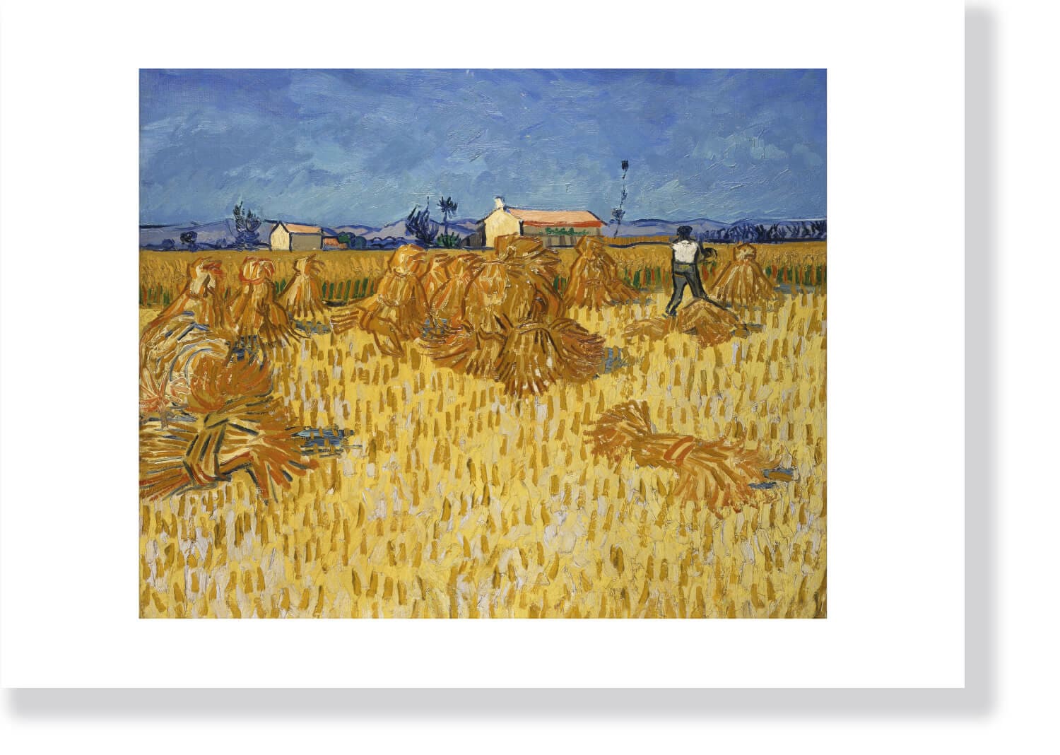 Corn Harvest in Provence - Van Gogh